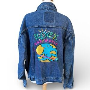 Vintage MV Sport “Rock Our World”
AP Music Garage Band Denim Trucker Jacket